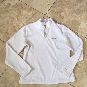 The North Face fleece sweater jacket